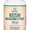 Reishi Mushroom Extract 1000mg - 300 Capsules